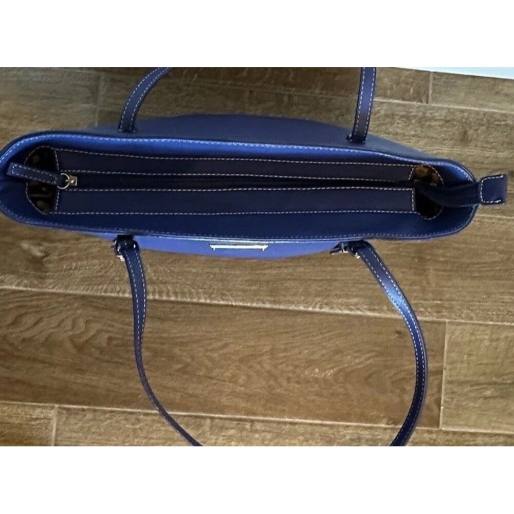 Nine West Royal Blue Handbag/Tote - Picture 3 of 11